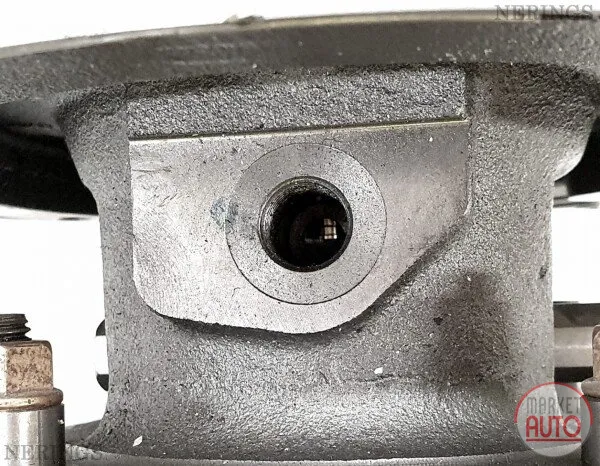 Turbocharger new from test engine (KKK) T-NLMR