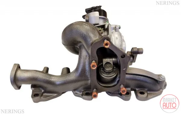 Turbocharger Remanufactured (without actuator KKK SMALL HALF)