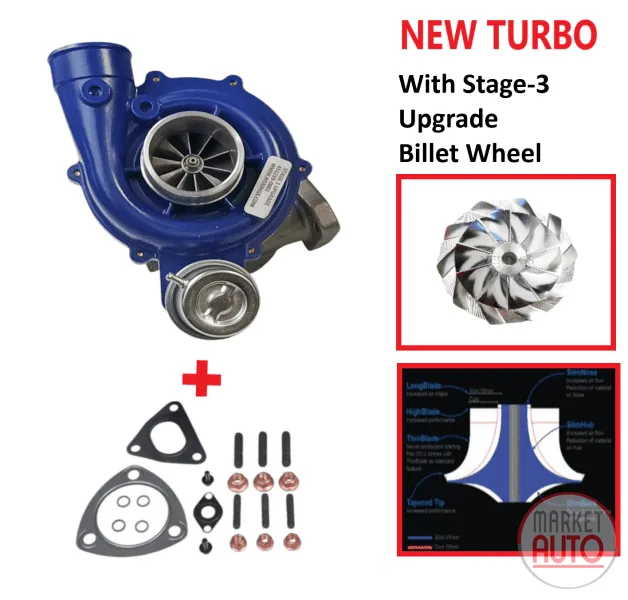 Turbocharger NEW (Garrett-Stage-3)
