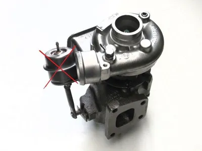 Turbocharger Remanufactured without Vacuum Wastegate Actuator