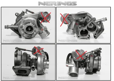 Turbocharger Remanufactured without vacuum valve (GARRETT)
