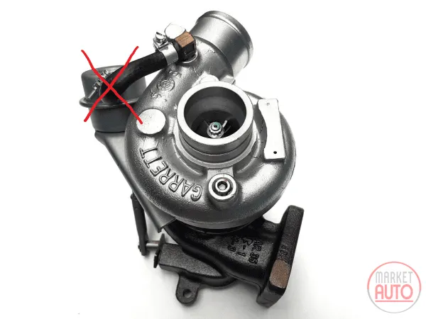 Turbocharger Remanufactured without vacuum valve (GARRETT)