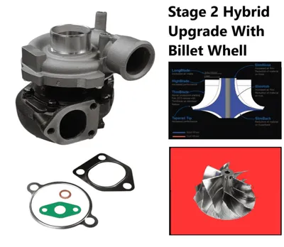 Turbocharger NEW (Hybrid Turbo Stage-2) (GARRETT)-LVN