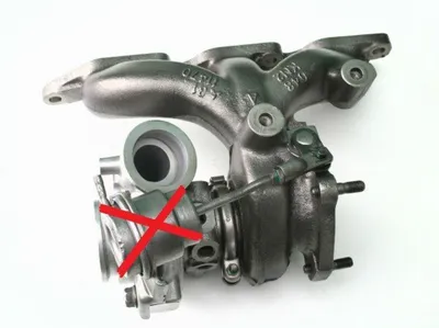 Turbocharger Remanufactured whitout Wastegate Actuator(MITSUBISHI)