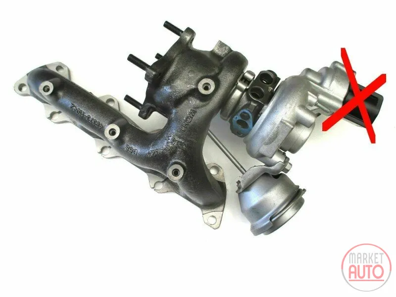 Turbocharger Remanufactured (without turbo valve (MITSUBISHI)