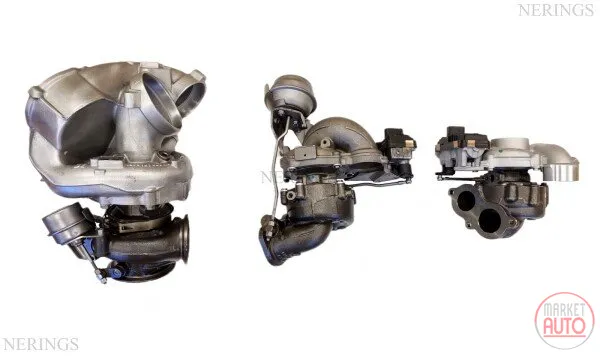Turbocharger remanufactured (triple turbo)