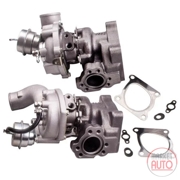 Turbocharger new (KKK-LEFT + RIGHT)-CNAD-CNSU