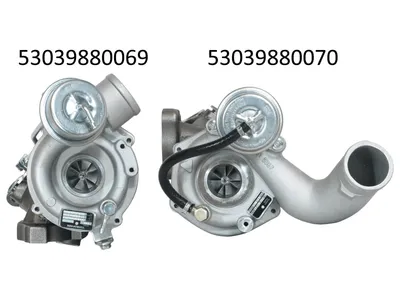 Turbocharger new (Right+left side)-CNSU