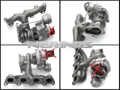 Turbocharger new without electric part (KKK-CNX) -CNSPA