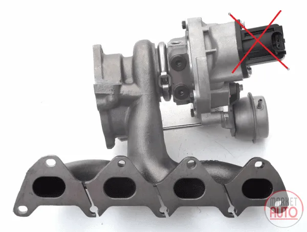 Turbocharger new without electric part (KKK-CNX) -CNSPA