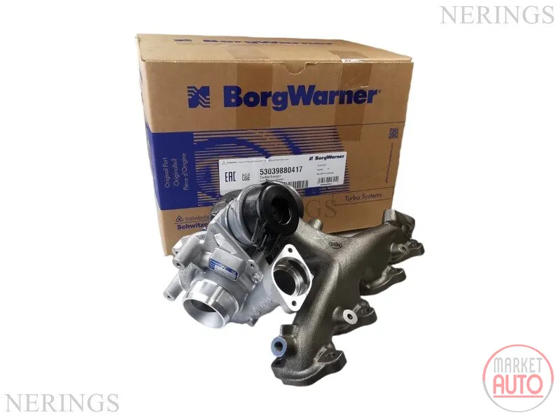 Turbocharger new (BorgWarner-OEM)-DEBW
