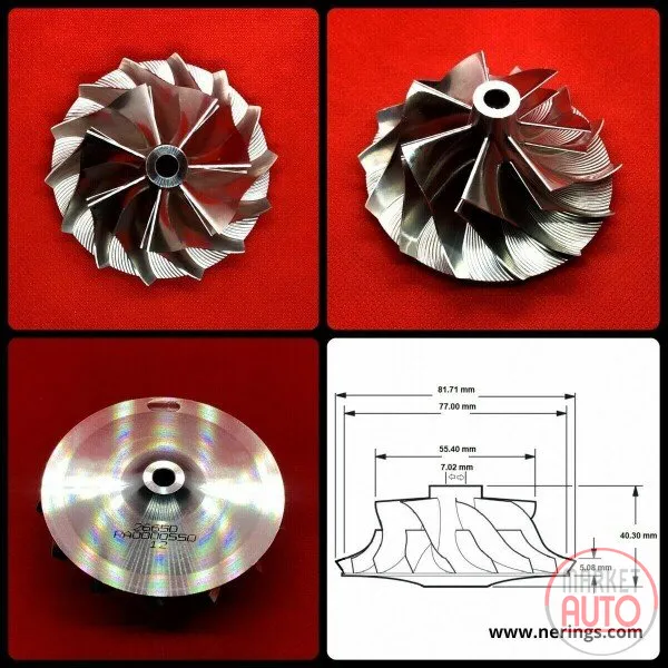 Twinturbo turbocharger Remanufactured (Hybrid Turbo (small+large (KKK)