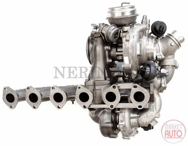 Biturbo turbocharger Remanufactured (KKK)