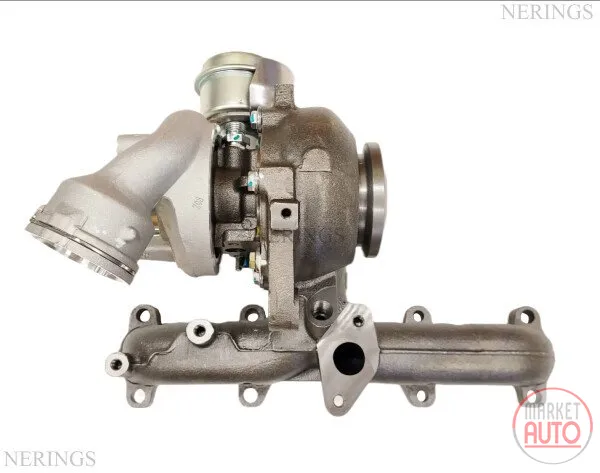 Turbocharger NEW with space for temperature sensor (replace KKK)-CNJ