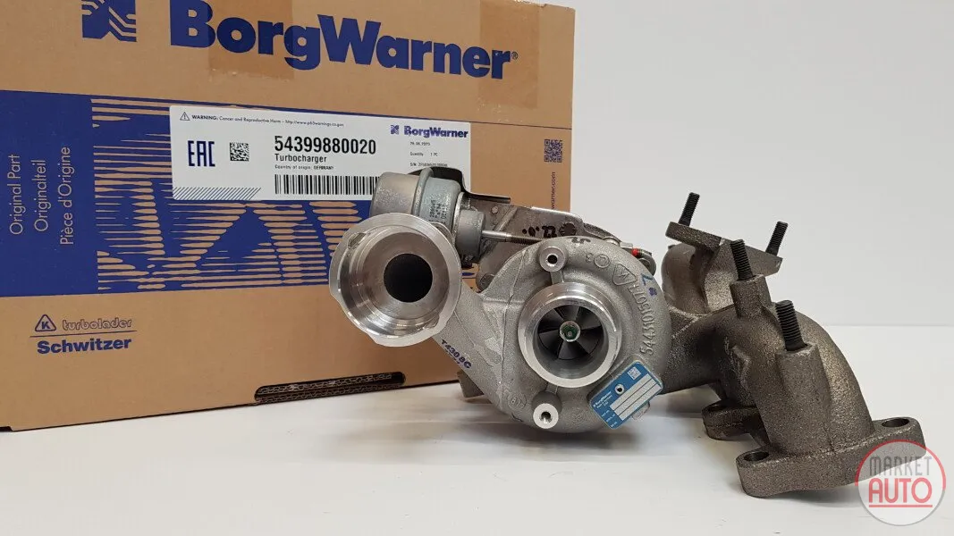 Turbocharger new (BorgWarner-OEM)-DEBW