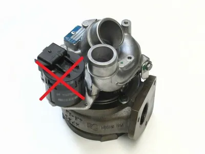 Turbocharger Remanufactured right side (without electronics KKK)