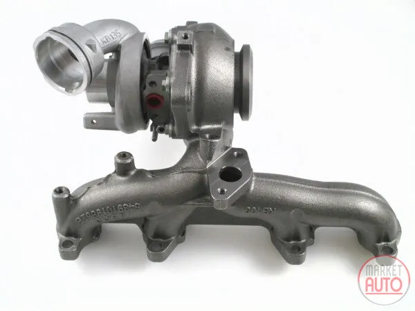 Turbocharger NEW with space for temperature sensor (replace KKK)-CNSU