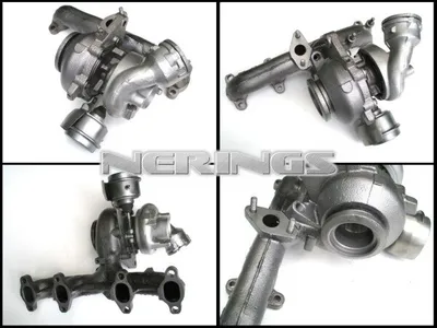 Turbocharger Remanufactured (without electronic turbo wastegate actuator KKK)