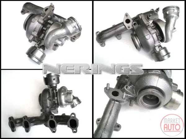 Turbocharger Remanufactured (without electronic turbo wastegate actuator KKK)