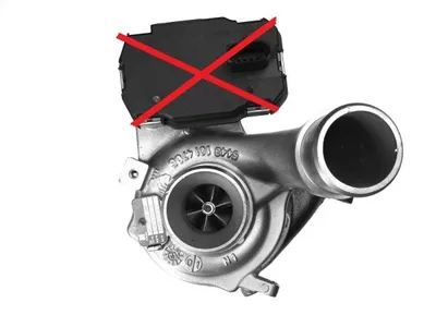 Turbocharger Remanufactured (without electronics KKK)