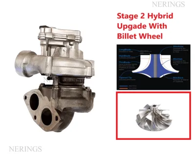 Turbocharger Remanufactured  (Hybrid-Turbo (Small turbine KKK-KP39)