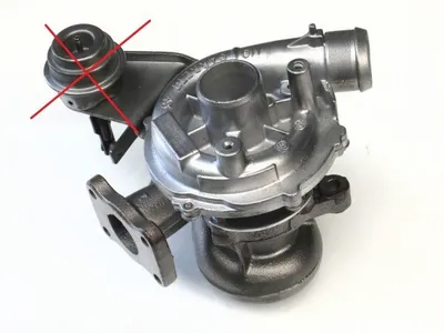 Turbocharger Remanufactured without Vacuum Wastegate Actuator