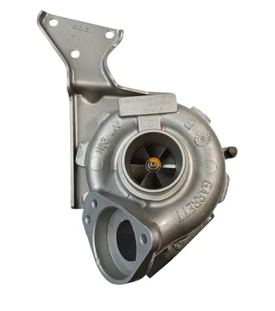 Turbocharger Remanufactured without Vacuum Wastegate Actuator (left side (Garrett)