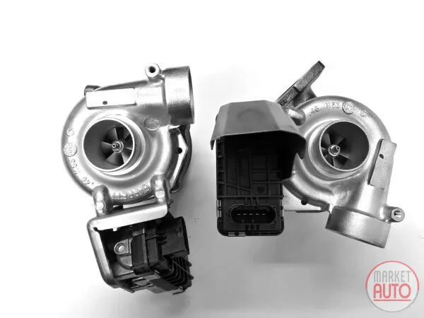 Turbocharger Remanufactured-SET (GARRETT-RIGHT + LEFT SIDE)