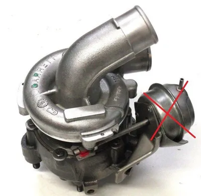Turbocharger Remanufactured (without vacuum valve (GARRETT)