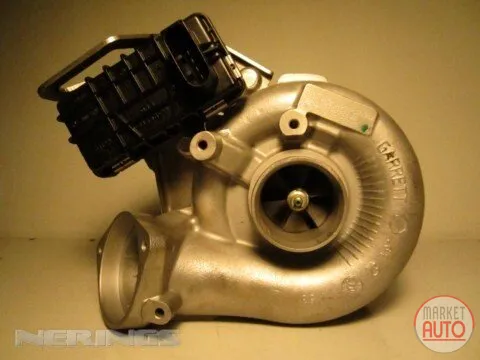 Turbocharger remanufactured with electronic turbo wastegate actuator (GARRETT)