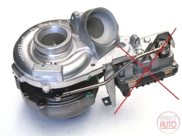 Turbocharger Remanufactured without electronics