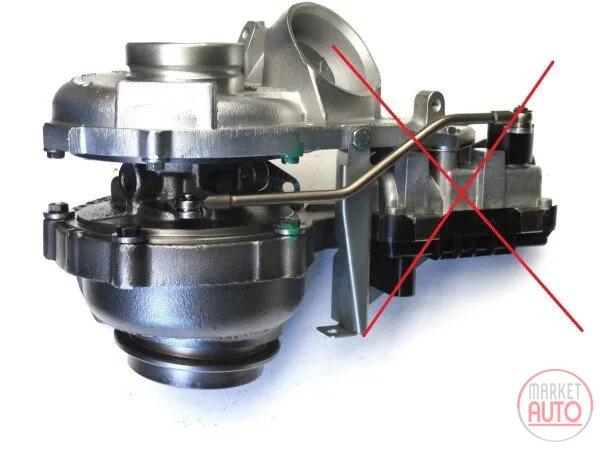 Turbocharger Remanufactured without electronics