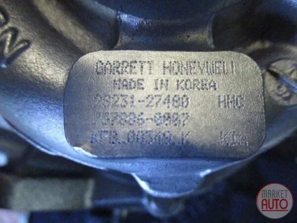 Turbocharger Remanufactured without space for temperature sensor (GARRETT)