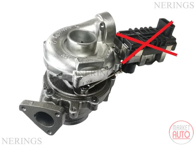 Turbocharger Remanufactured (left side without actuator (GARRETT)