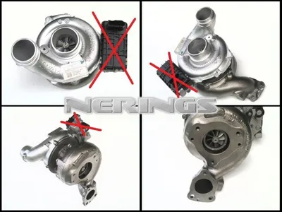 Turbocharger Remanufactured with space for temperature sensor without electronics