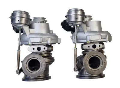 Turbocharger restored (left+right side)