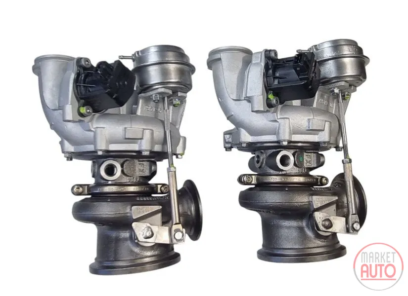 Turbocharger restored (left+right side)