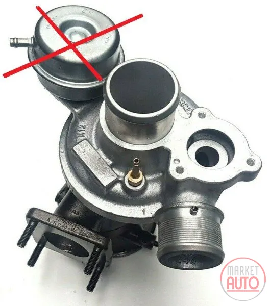 Turbocharger Remanufactured without vacuum valve (Garrett-RX)