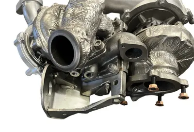 Turbocharger restored without electronics and vacuum valve (GARRETT-TWIN)