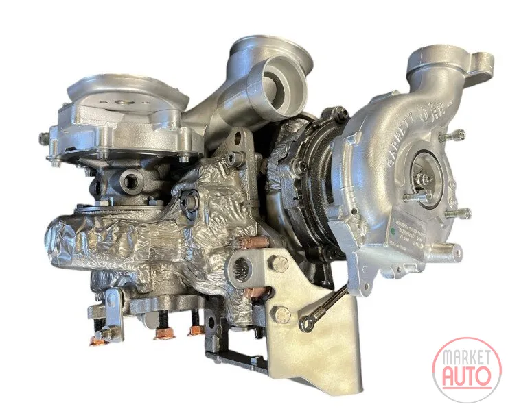 Turbocharger restored without electronics and vacuum valve (GARRETT-TWIN)