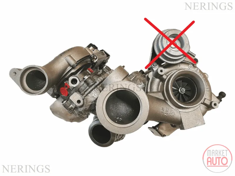 Turbocharger Remanufactured without actuators(GARRETT-TWIN TURBO)