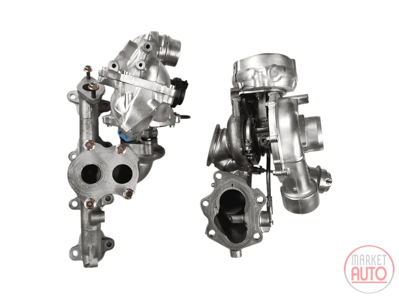 Turbocharger Remanufactured (small + large-Garrett)