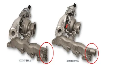 Turbocharger remanafactured (GARRETT)