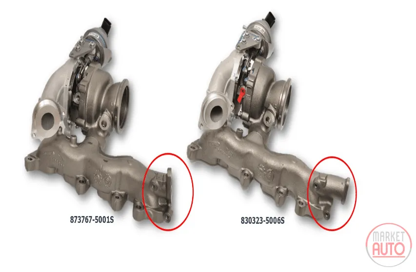 Turbocharger remanafactured (GARRETT)