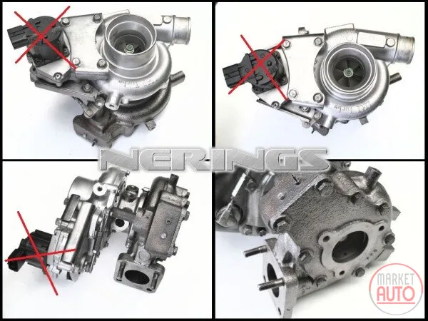 Turbocharger remanufactured (vithout electronic IHI)