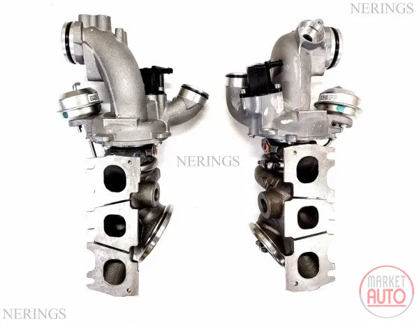Turbochargers new original (IHI-OEM right+left side) -GBBM