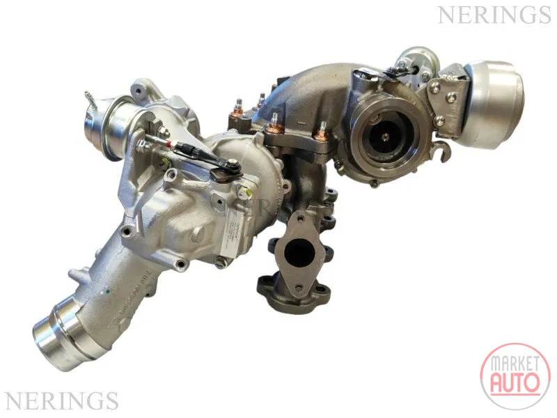 Turbocharger new Biturbo (821943+821942) -CNTTL
