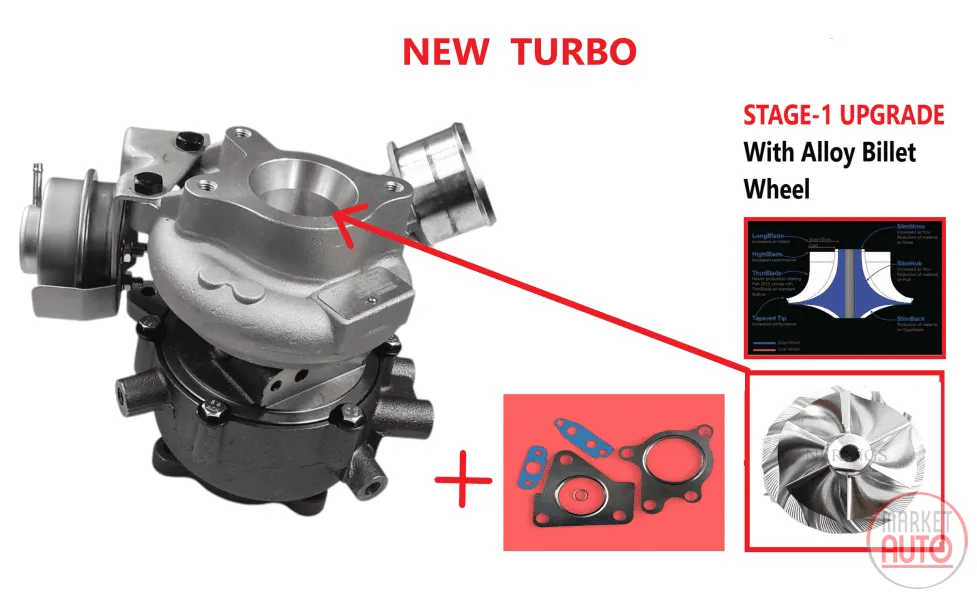 Turbocharger new (Stage-1 (GARRETT)