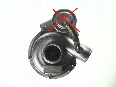 Turbocharger Remanufactured (without vacuum valve IHI)
