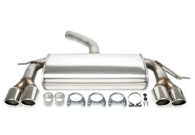 Silencioso trasero deportivo de acero inoxidable Audi · Volkswagen